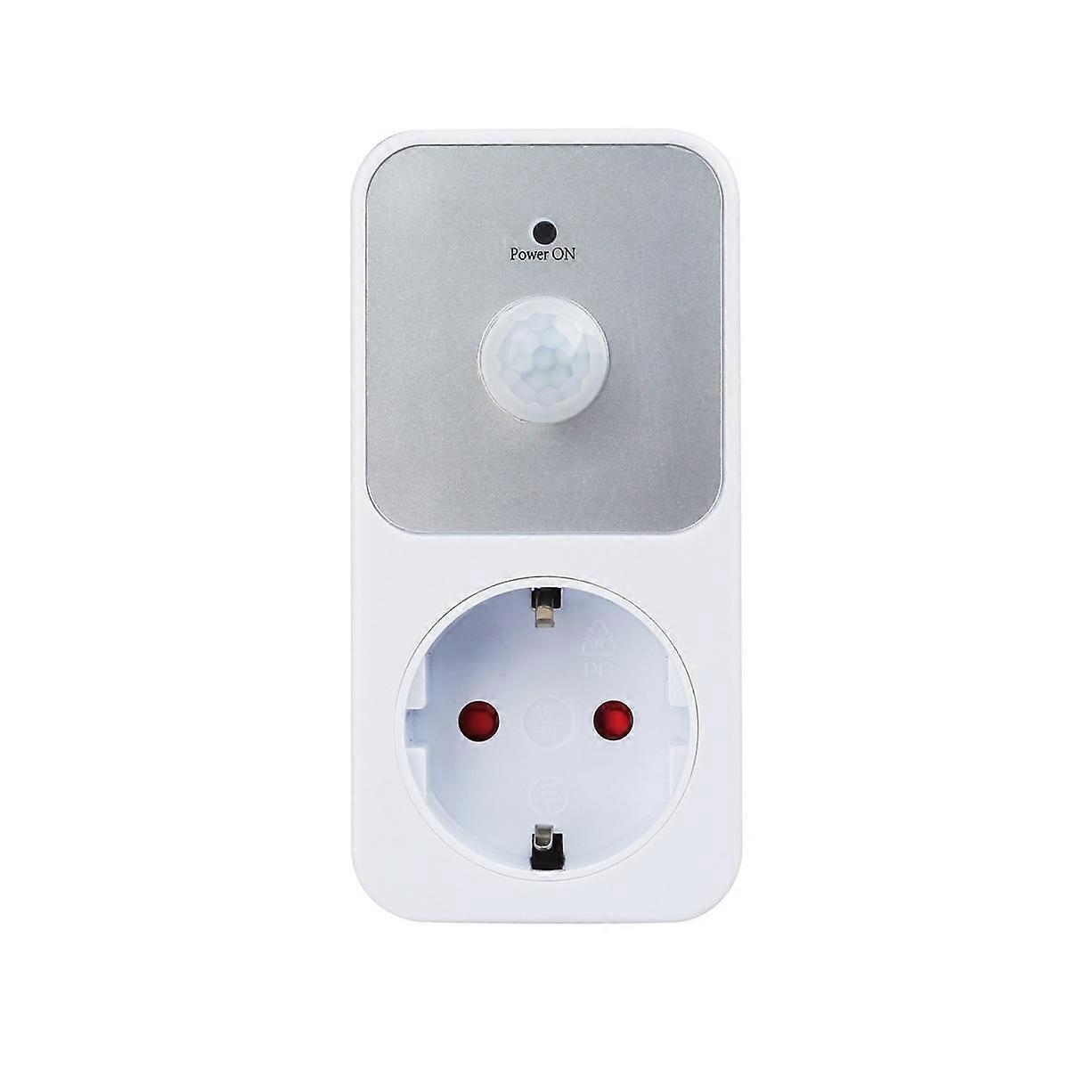 PIR Sensor Socket Lamp Holder 110-240V PIR Infrared Detection 120 Degree Wide Angle Automatic Indu