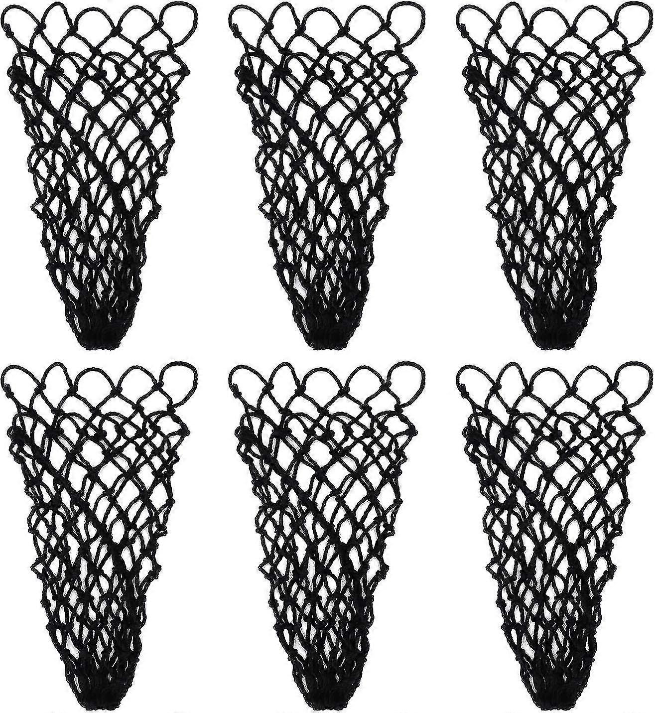 6pcs Coton Table de Billard Mesh Sacs Durable Pool Mesh Bags Pool Table Accessoires