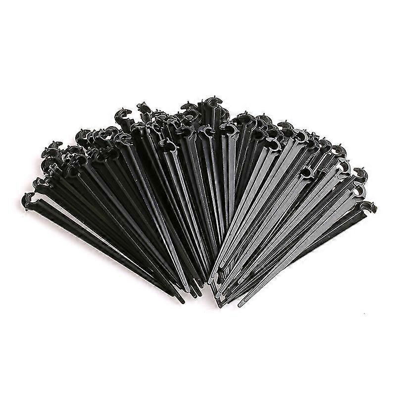 100pcs/set 4/7mm Micro Hose Fixed C-type Holders Drip Irrigation Accessories