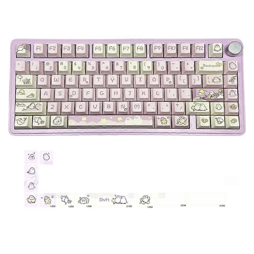 93keys Customizable Keycap Set Cherry Height for Mechanical Keyboards Keycap