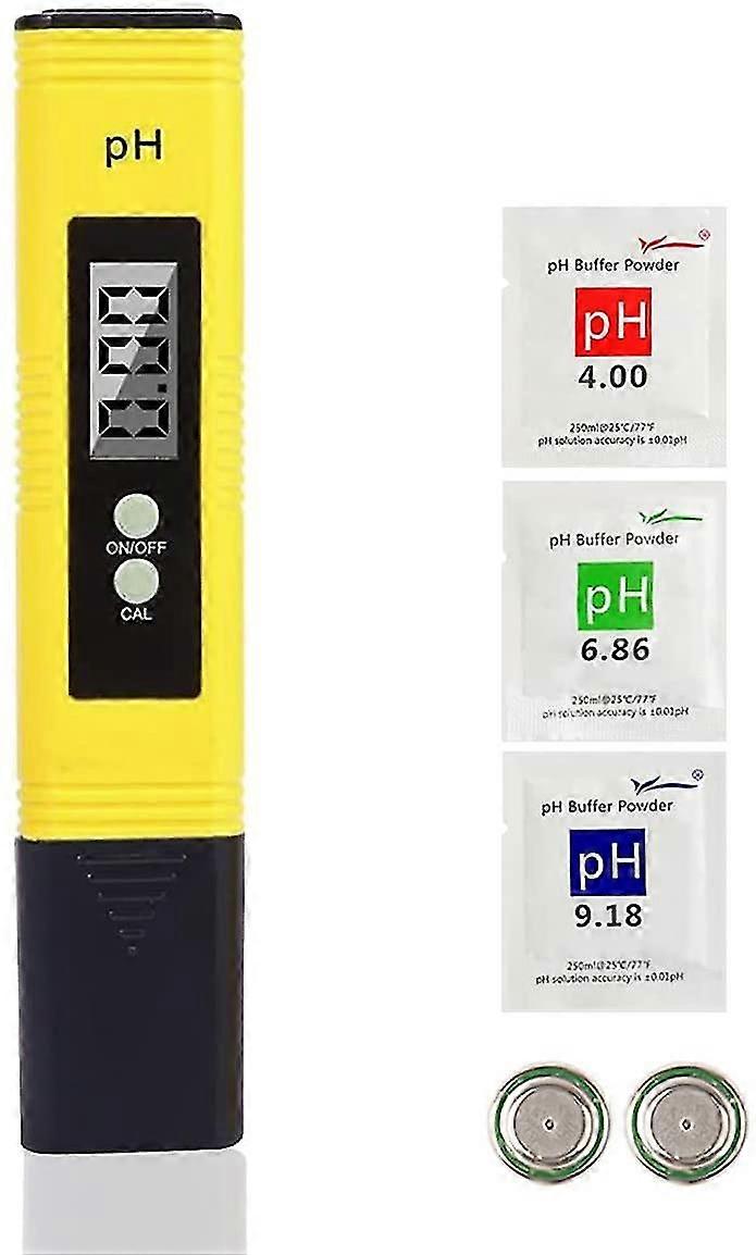 0.01ph Resolution, Digital Ph Meter, Atc Ph Portable Water Quality Tester