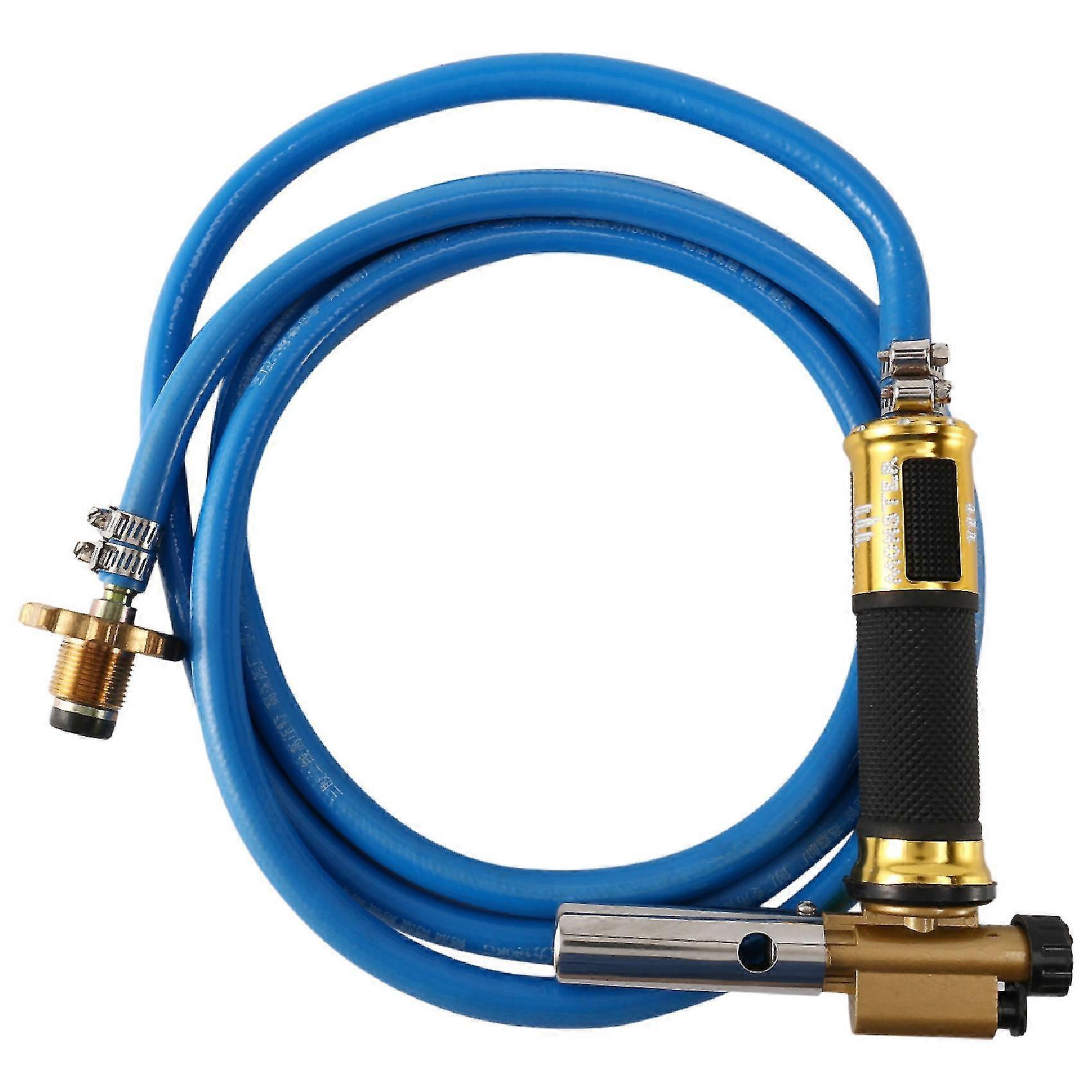 Electronic Ignition Liquefied Gas Welding Torch Kit With Hose For Soldering Cooking Brazing Heating