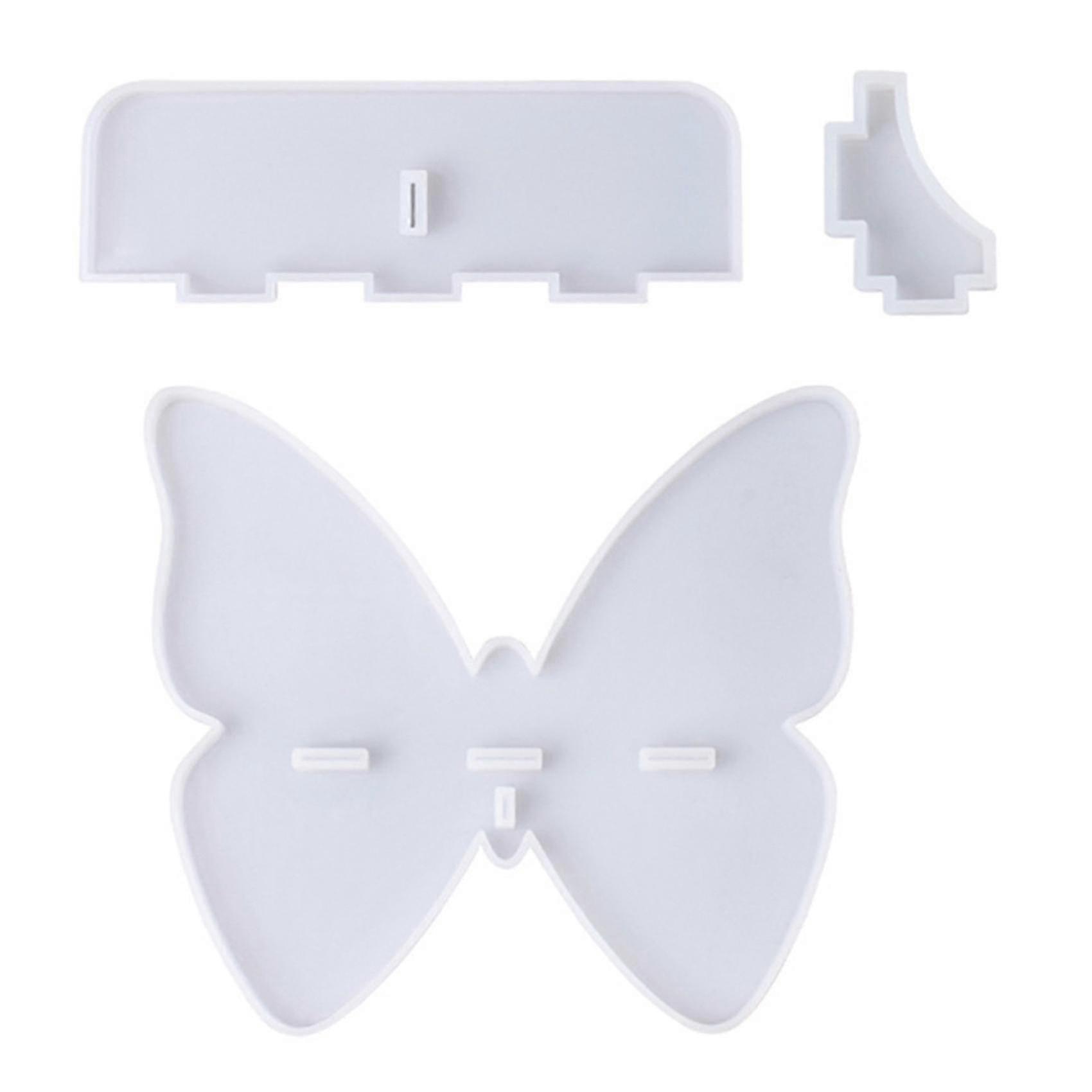 Butterfly Wall Shelf Epoxy Resin Mold Diy Home Decorations Casting