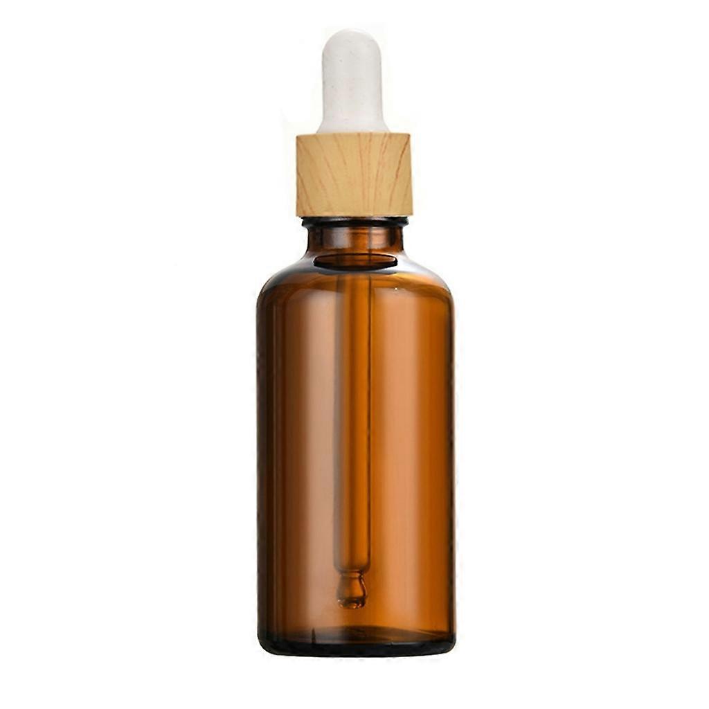 1PC Amber Glass Bottles Empty Leakproof Essential Oils Bottles for Travel