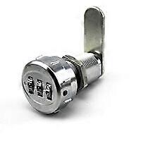 Code Lock Coded Cabinet Drawer Lock Digital Mechanical 3 Digit Combination Code Zinc Alloy for Cabinet Cupboard Drawer Mailbox