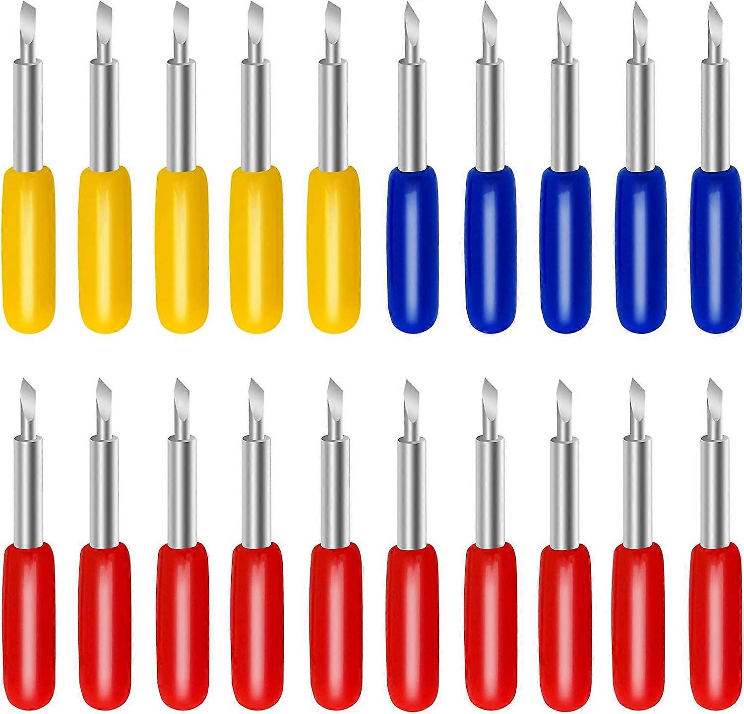 20 Pcs 3rd Party Accessory Blades for Cricut,Explore Air 2, Expression