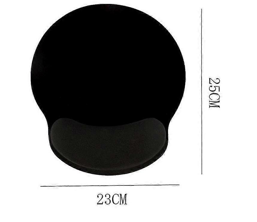 Ergonomic Mouse Pad And Keyboard Wrist Rest (black)