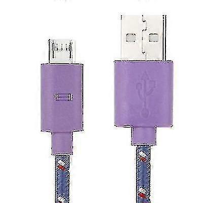 Micro Data Transfer Char Cable Netting Gay Nylon