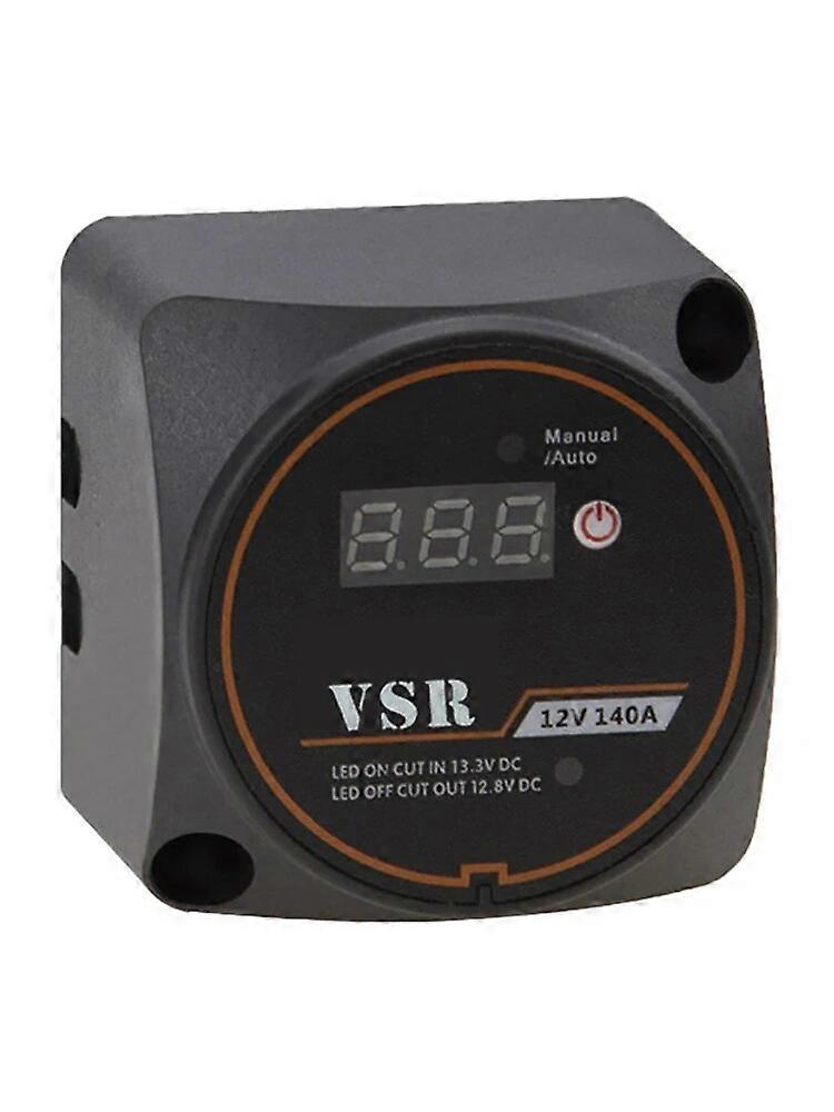 Ψηφιακό διαχωρισμένο ρελέ δαπανών VSR 12V 140A επίδειξης ευαίσθητο στην τάση για τον έξυπνο διπλό απομονωτή μπαταριών ατμοπλοίων αυτοκινούμενων αυτοκινήτων RV γιοτ