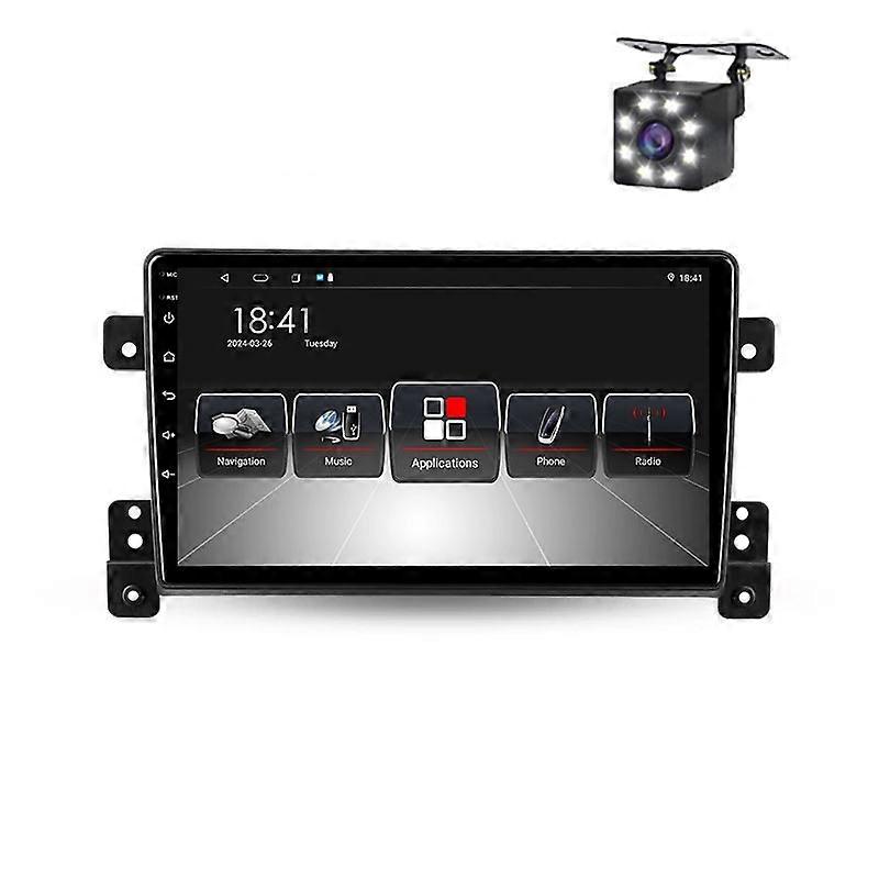 カーラジオAndroid スズキグランドビターラ3 2005-2015オートマルチメディアステレオ