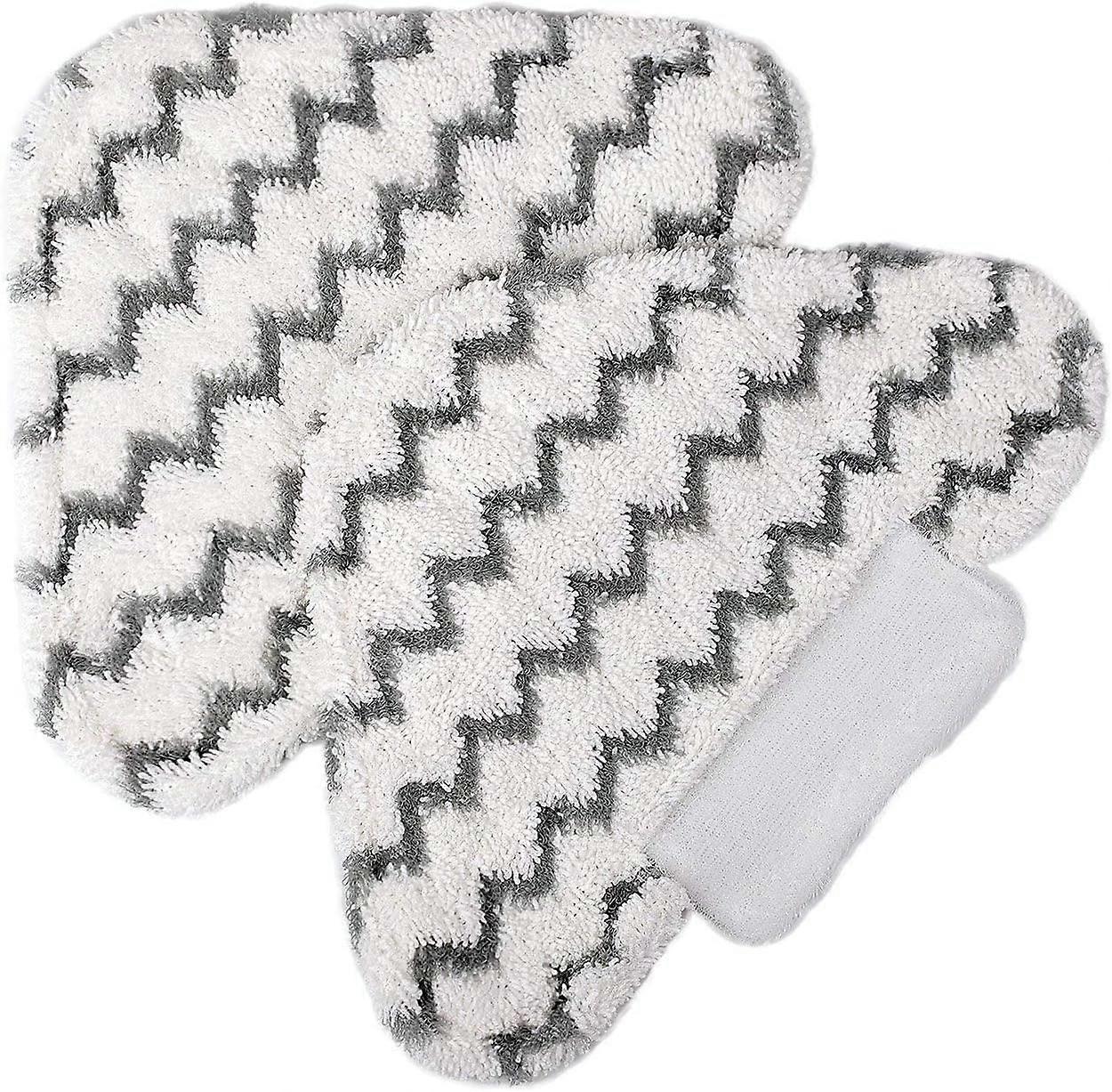 Washable Steam Mop Replacement Triangular Pad Compatible With S3973D S3973 S5003D S6002 Pocket Mops Hard Floor 2 Pack
