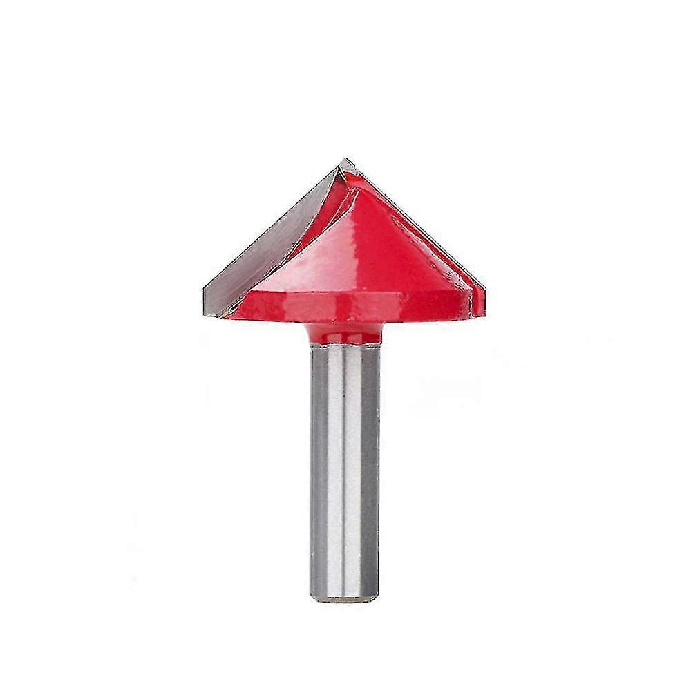 Wood Router Bit 8mm Shank V Shape 3d Engraving Bit 90 Degree Carbide End Mill Diameter 22 32mm Woodworking Milling Cutter-8x32mm 90d