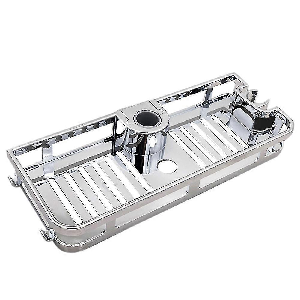 Abs Snap-In Shower Rod Shelf Rack