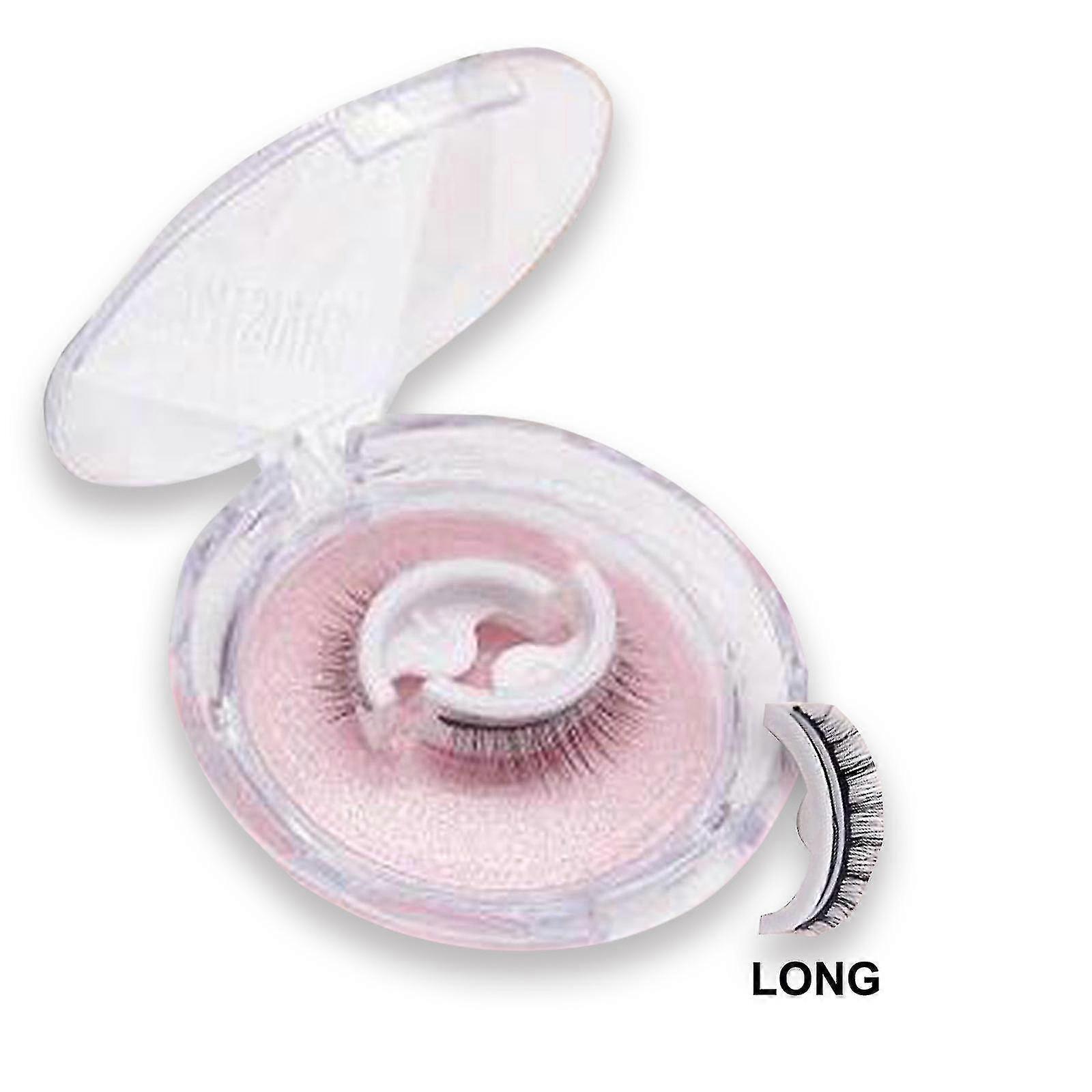 1 Pair Reusable Self-adhesive Eyelashes