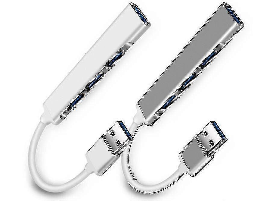 Laptop desktop expansion adapter one to four (gray)