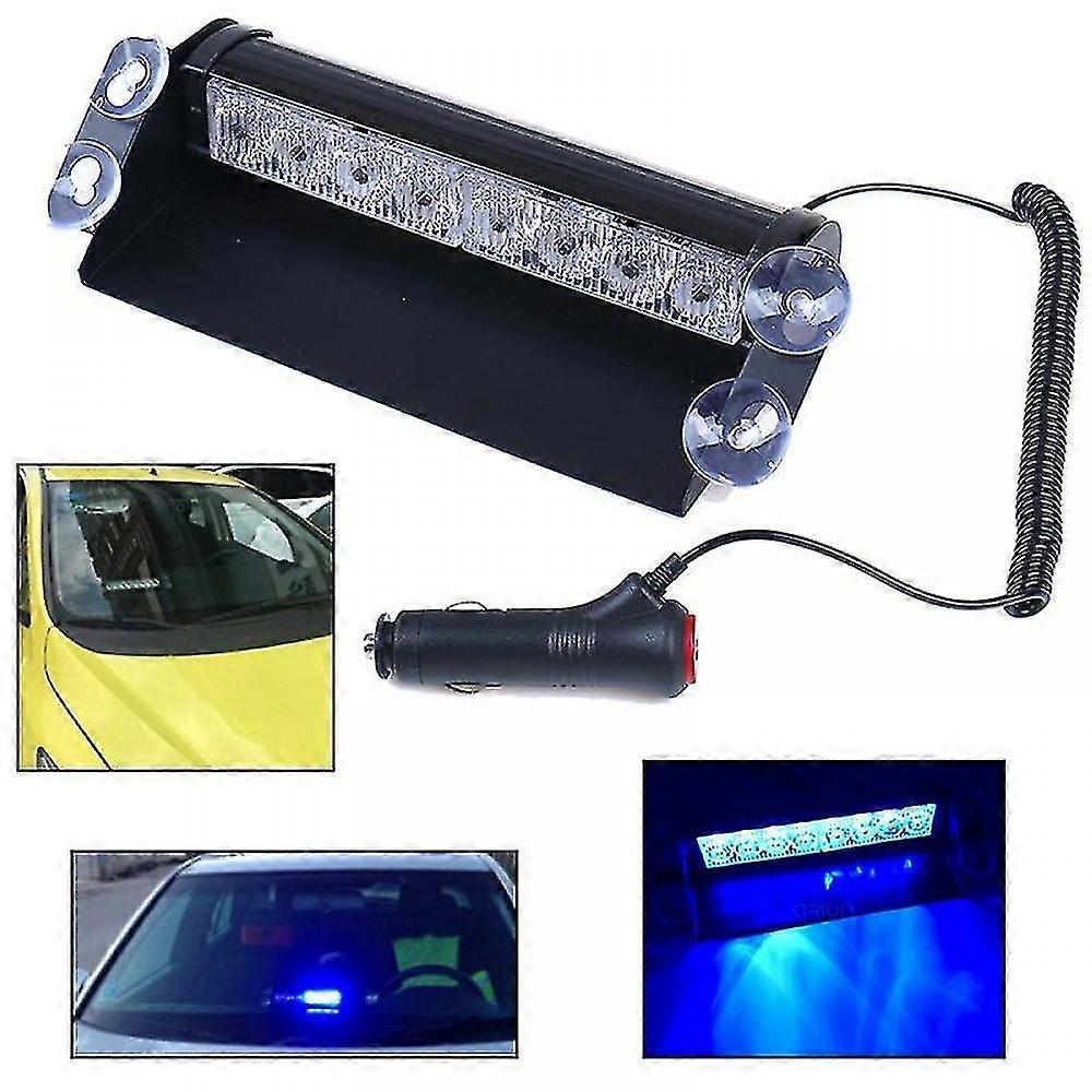 Led Windshield Dash Strobe Emergency Flash Light Warning Light Bar Plice Strobe Light Car Truck _ Newway