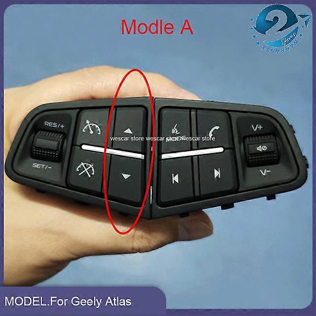 Multi-function Steering Wheel Switch Audio Cruise Button For 2016-2018 Geely Atlas,Boyue,NL3,SUV,Proton X70,Emgrand X7 Sports