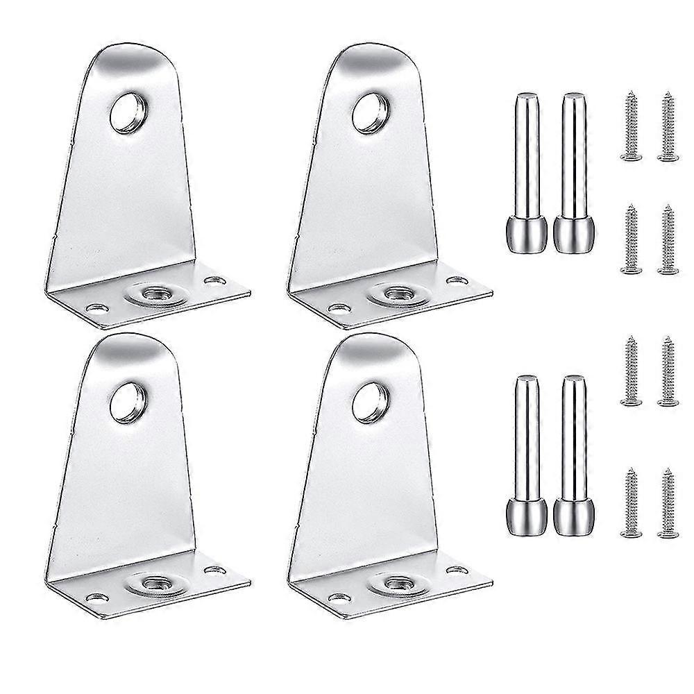 Metal Hold Brackets And Pins, Blind Brackets Blind Holder Replacements compatible with Horizontal Blind Shades