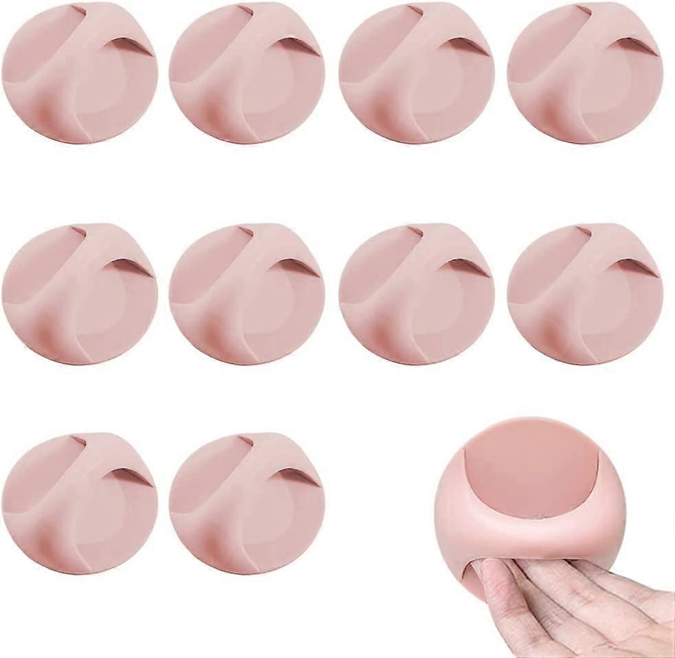 10 Pieces Round Self Adhesive Window Handle Helper, Self Stick Drawer Handles, Wardrobe Handle