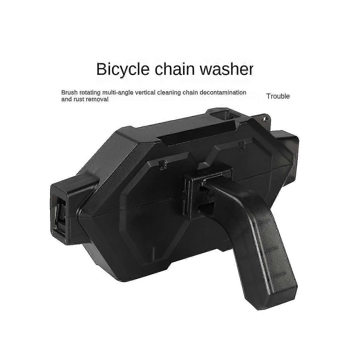 Portable Bicycle Chain Cleaner Bike Brushes Scrubber Wash Tool Mountain Cycling Cleaning Kit