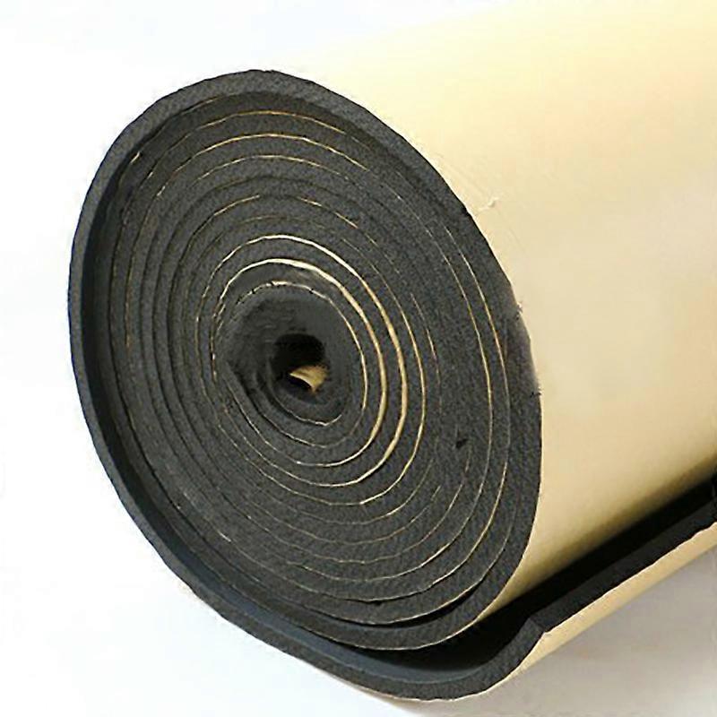 Thermal insulation cotton adhesive foam, car sound insulation foam panel, absorbent car rubber foam 30x50cm