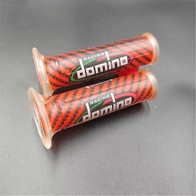 ATV Dirt Pit Bike Handle Rubber Grips For Domino Handlebar Racing Motocross 7/8 24 22MM Gel Rubber Universal Motorcycle Grip