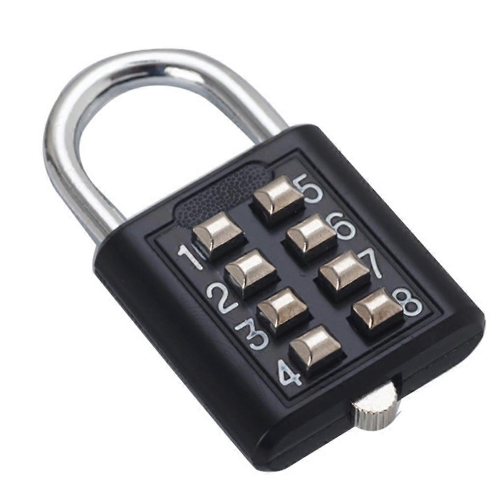 Lock with Password for Luggage Case, 8 Digits, Travel Code, Anti-theft Locks