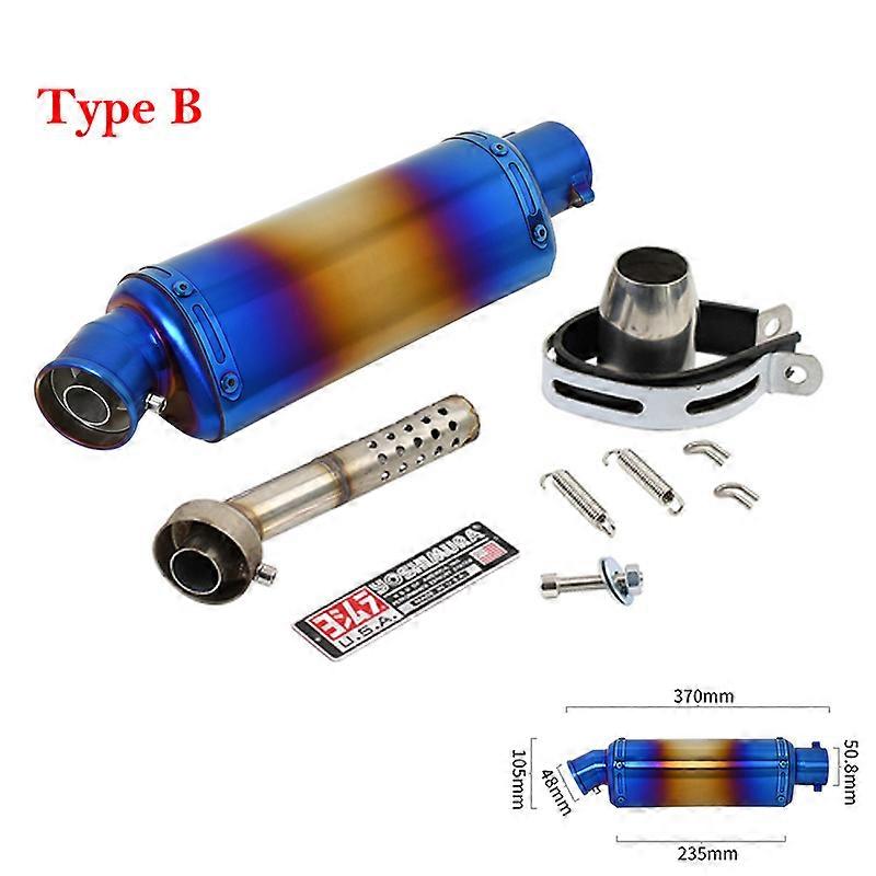 Yoshimura-tubo de Escape Universal para motocicleta, silenciador DB Killer de 38-51MM, 100CC-1000cc, ATV, GP, Scooter