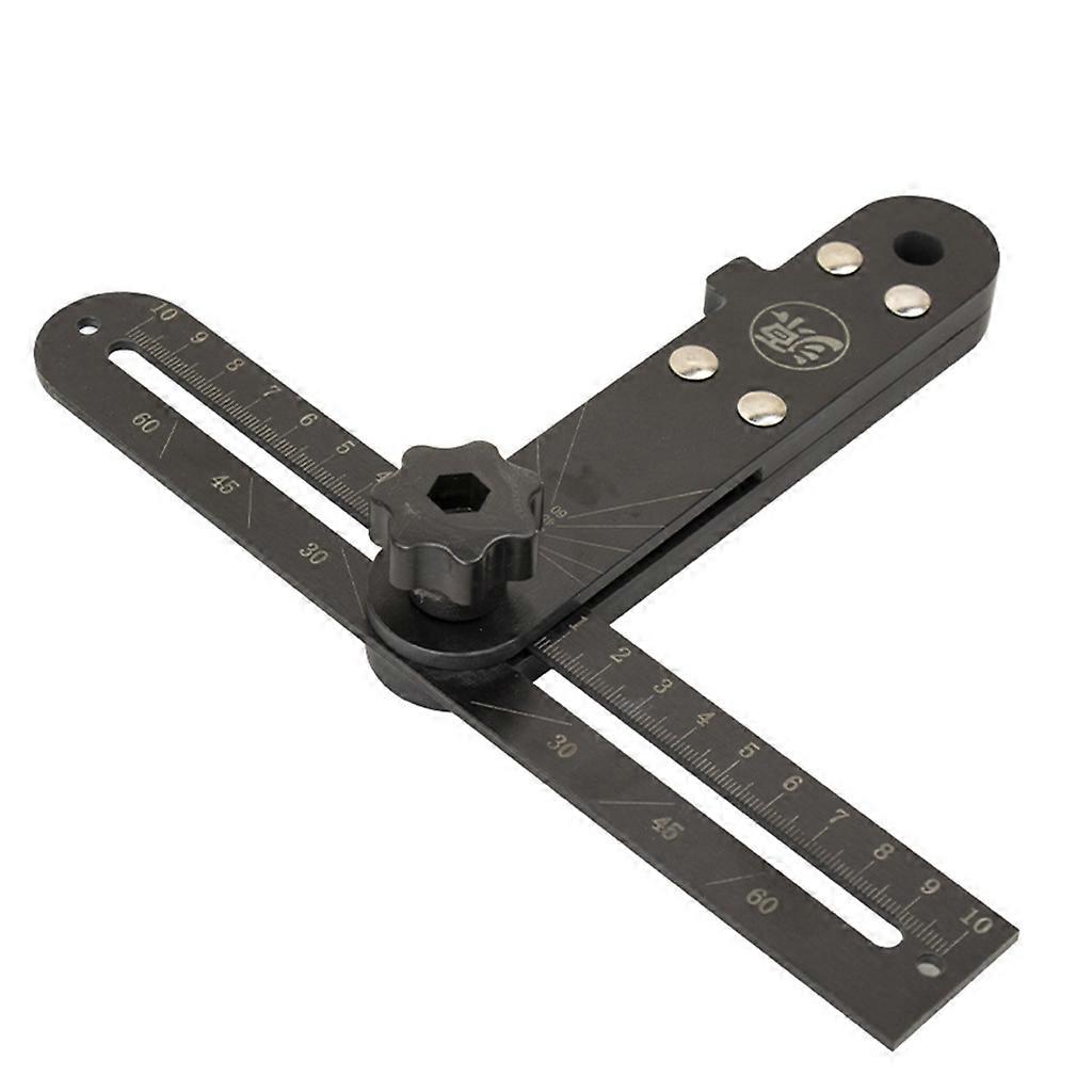 Woodworking Scribe-Gauge T-square Measuring Marker Point Carpenter Angle Ruler