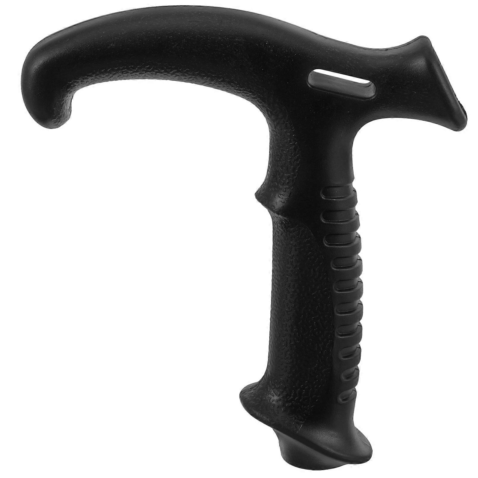 Stick Handle T-shape Ergonomic Cane Handle Walking Hiking Stick Accessory