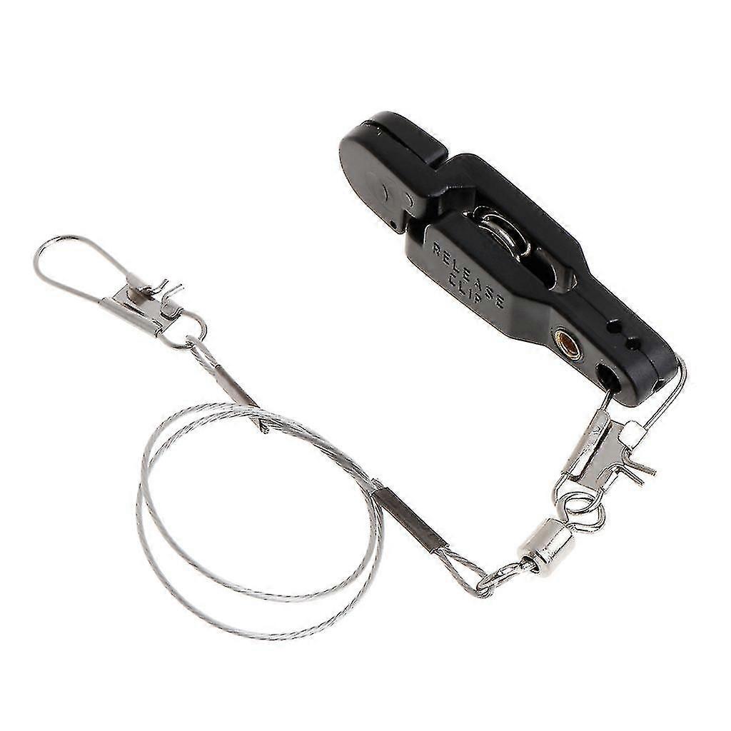 Fishing Clip With Wire Rope Tension Release Planer Snap Grip Trolling Trigger Cl