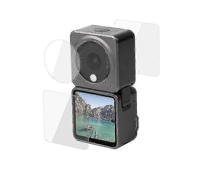 Screen Protector For Dji Action 2 Tempered Glass Screen Lens Protector Camera Accessories