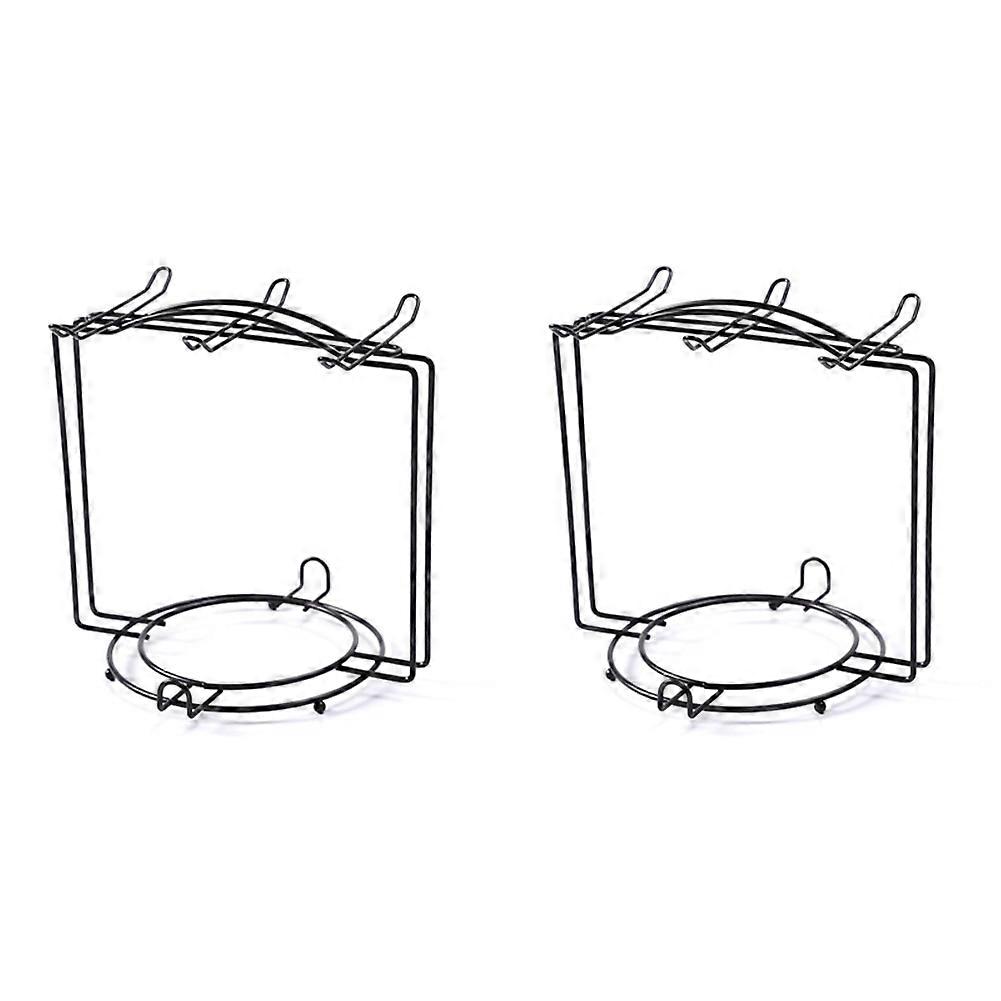 Innovative Multiple Hooks Mug Holder Cup Rack Stainless Steel Coffee Cup Rack Hanging Drain Rack Ha