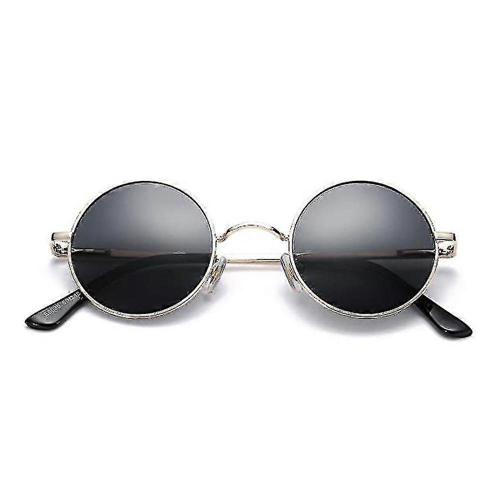 Retro Small Round Polarized Sunglasses For Men Women John Lennon Style