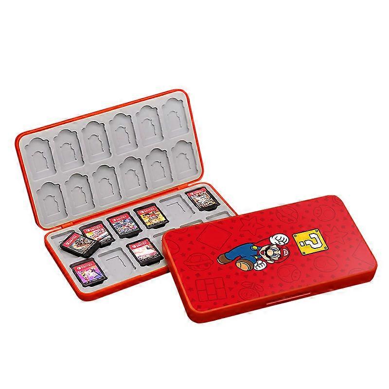 24 Game Card Storage Case For Nintendo Switch-Super Mario