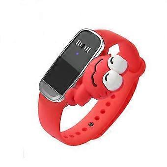 Repelente de mosquitos ultra-sônico pulseira inteligente prevenir mosquitos relógio de pulso pulseira anti mosquitos mordida pulseira crianças presentes M80 com Time56