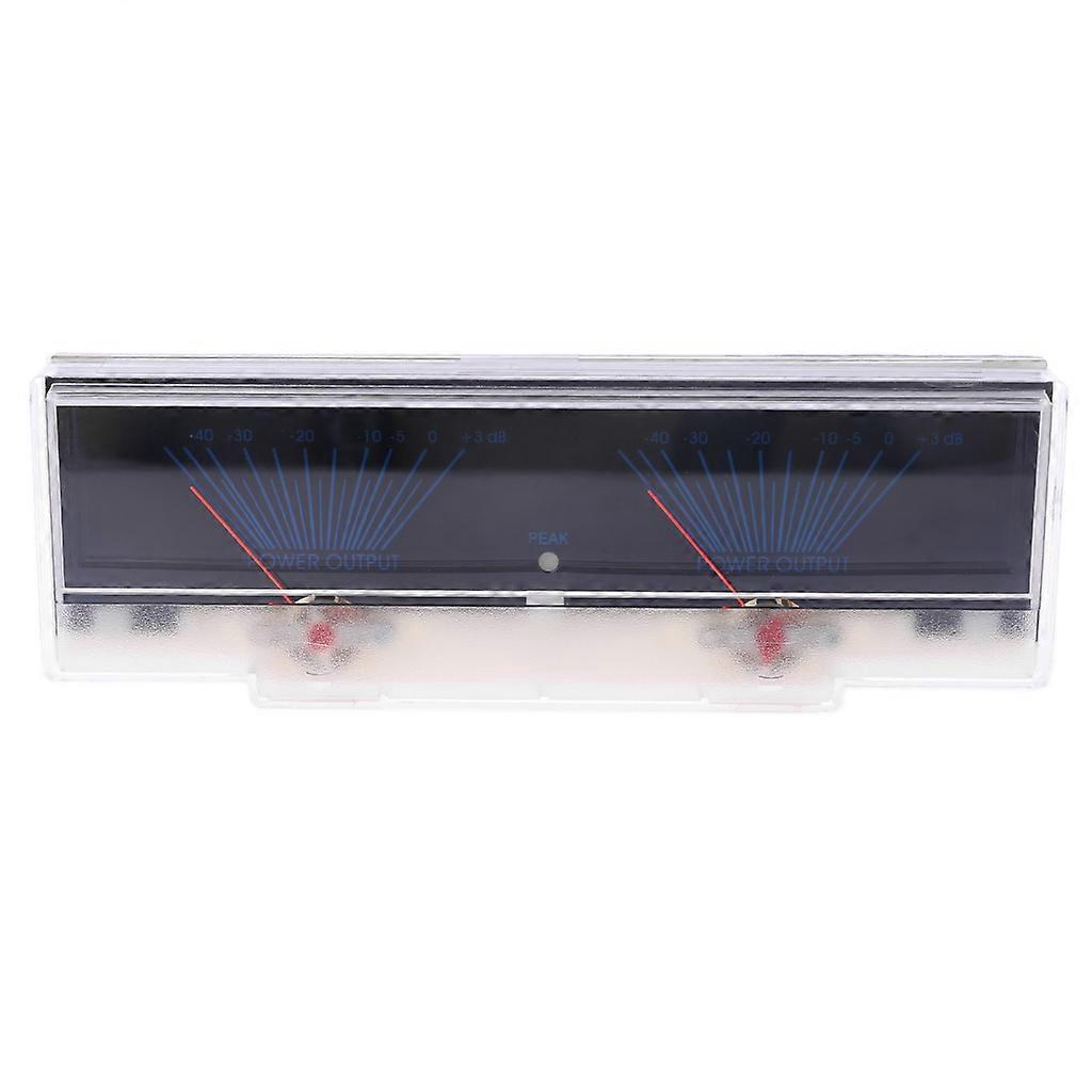  VU-Meter Ammeter Header Measuring Header Power Amplifier-Level Meter with Light