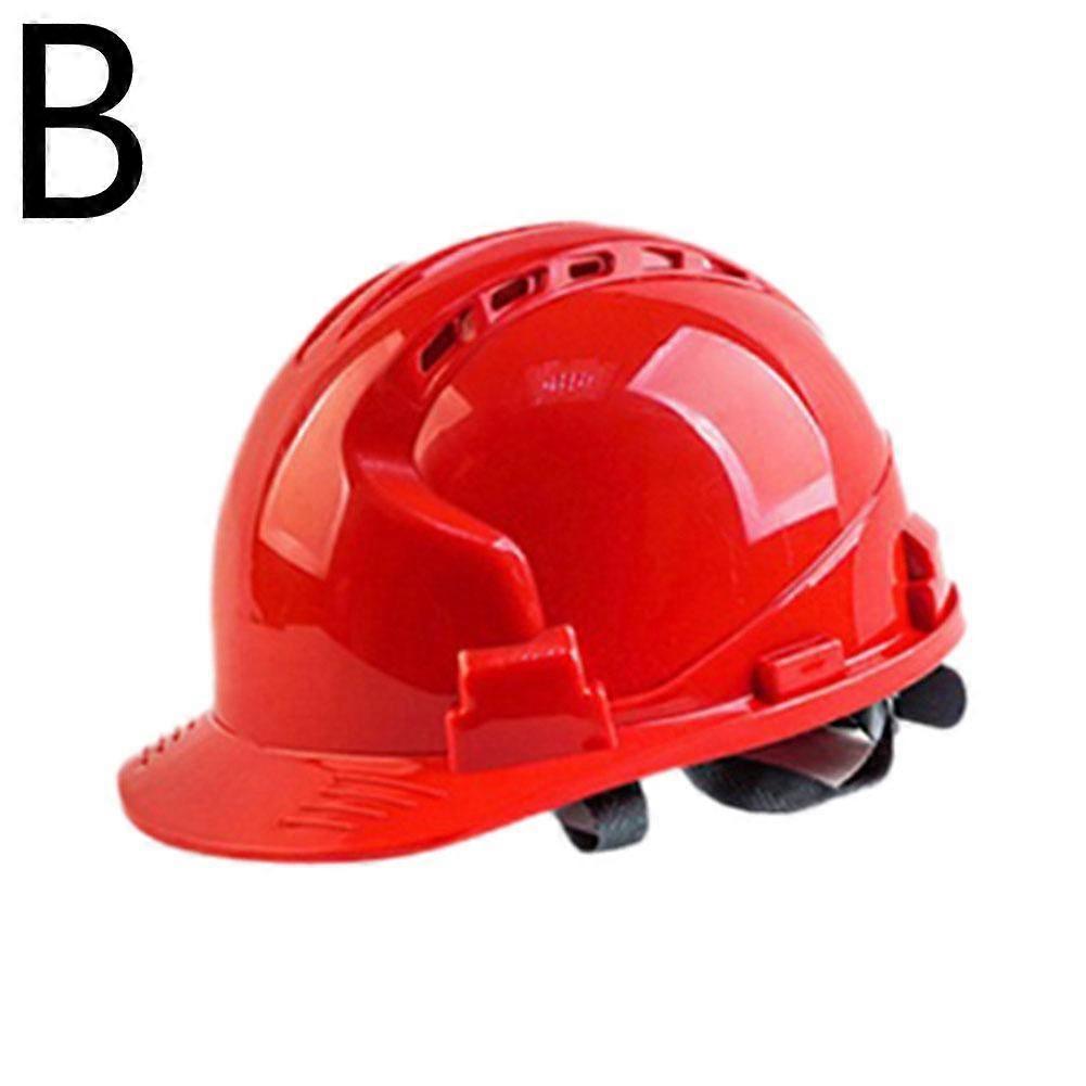 Verdickter V-förmiger ABS-Schutzhelm, Baustellen-Arbeitsschutzhelm