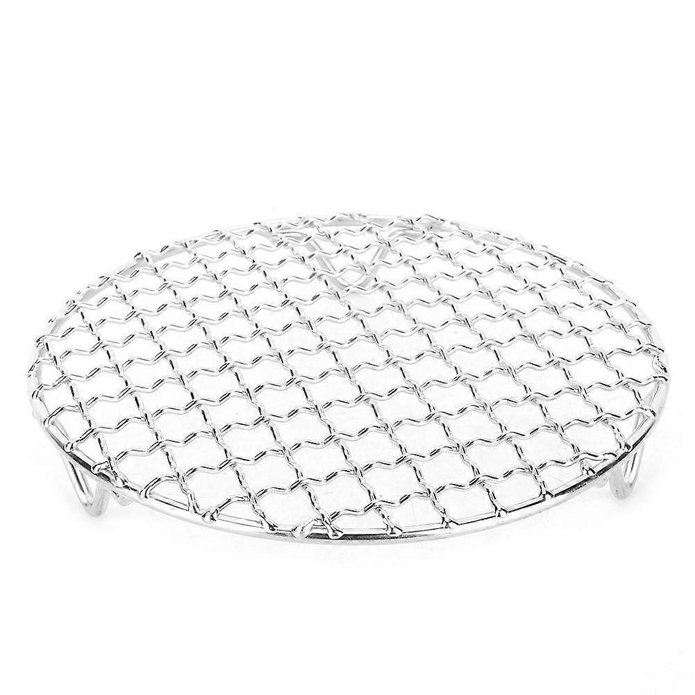 Rustfrit stål non-stick BBQ rack grill mesh fisk kød grill net tilbehør