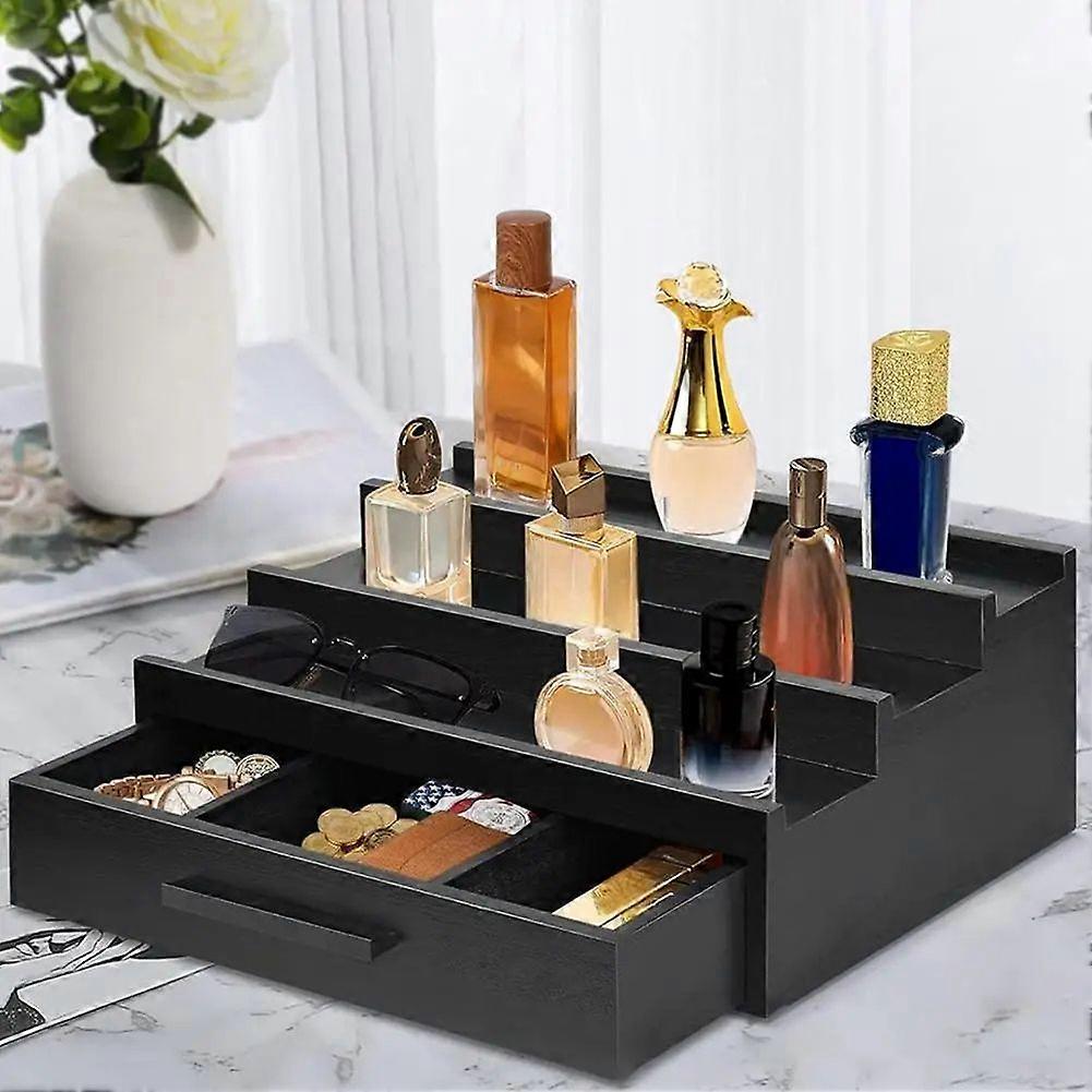 Perfume Organizer Tray Fragrance Rack Three-Layer Perfume Holder ...