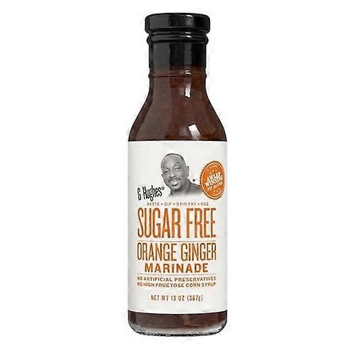 G Hughes SF BBQ G Hughes Marinade Orange Ginger, 6 X 367 Ml