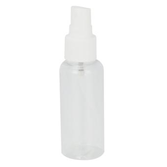 50 Stück 50ml Sprühflaschen Kunststoff leer nachfüllbarer Zerstäuber Transparente Reiseflasche-Gut