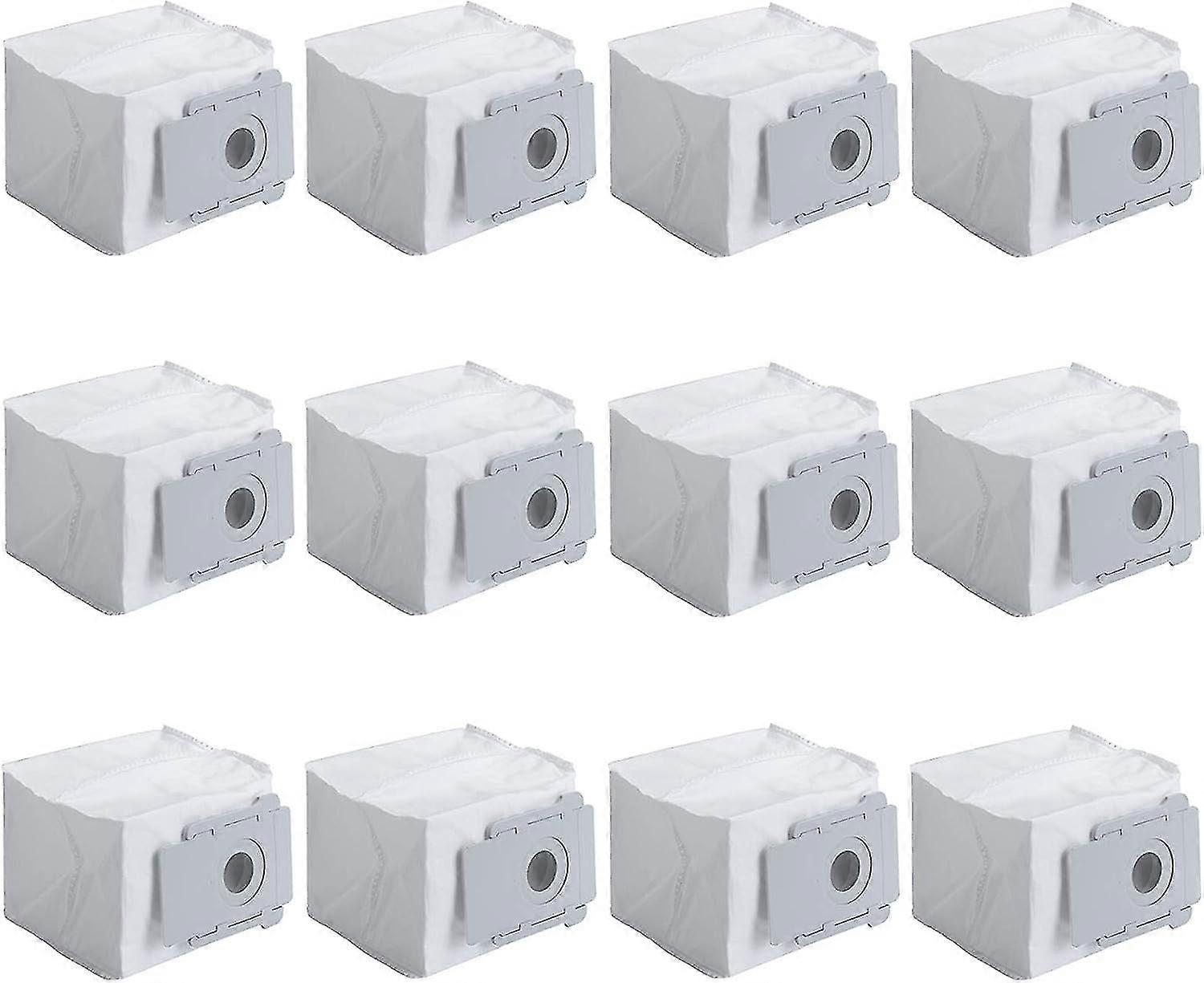 12-piece Replacement Dust Bag For Irobot Roomba I7 I7+ I3 I3+ I6 I6+ I8 I8+/plus S9+ Is Series, Roomba Accessories Cleaning Base Auto Dust Bag
