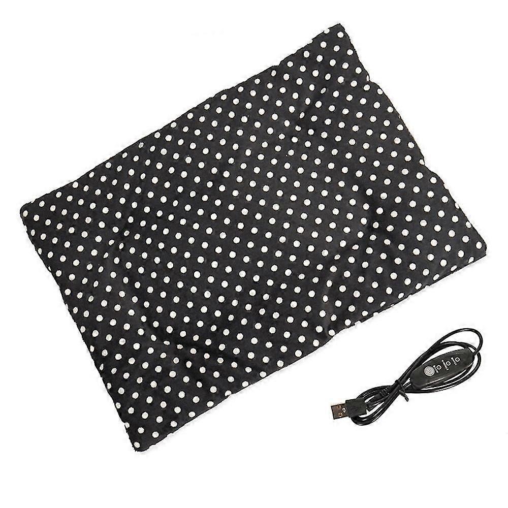 Usb Pet Heating Pad For Dogs And Cats Thermal Blanket Is Washable And Foldable