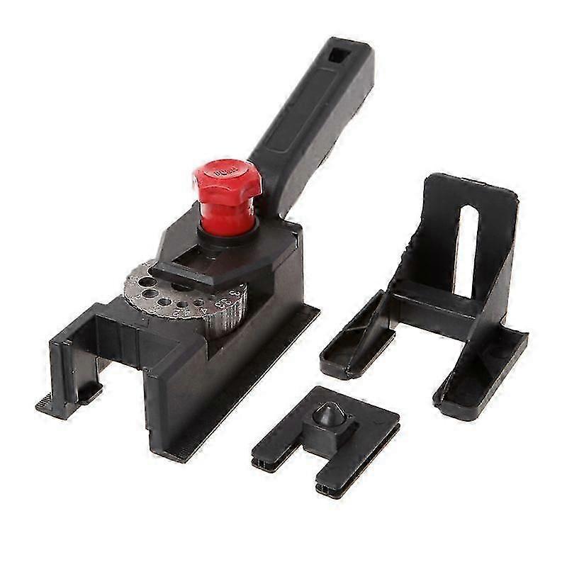 universal drilling jig with adjustable hole sizes, suitable for wooden dowels, non-slip,  3-12 mm