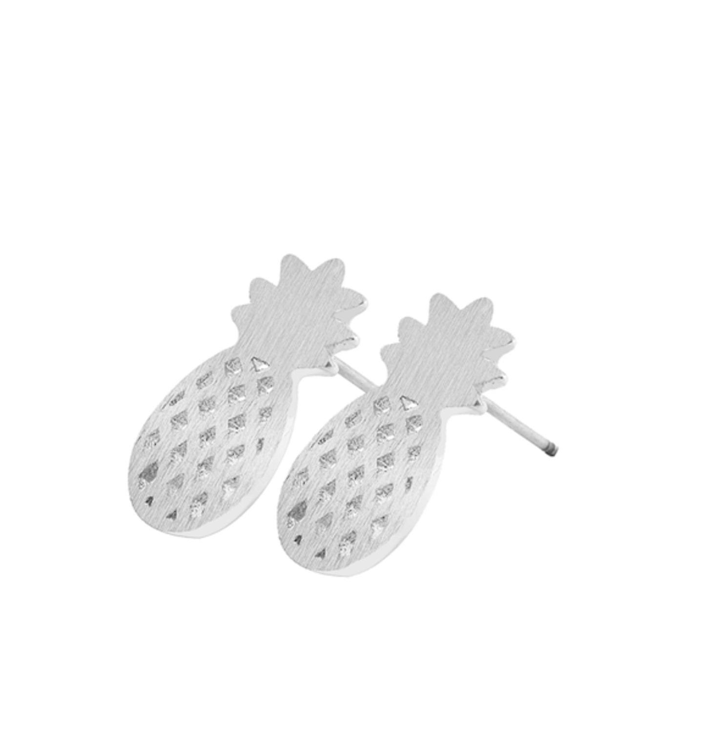 Ananas Boucles d’oreilles Ananas Argent