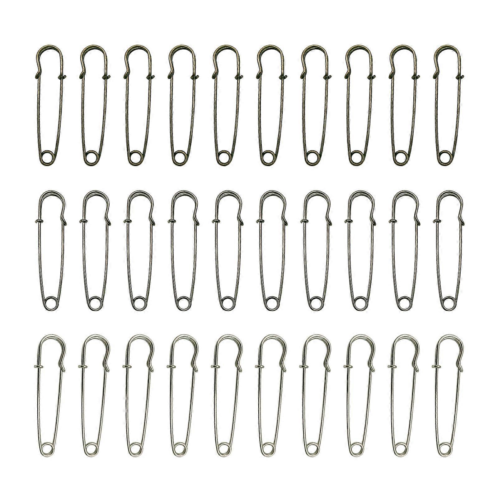 Grandes épingles de sécurité Heavy Duty Blanket Pins 30Pcs Robuste Épingle à Sûreté Couvertures Artisanat Jupes Kilts Artisanat De Couture Fait À La Main
