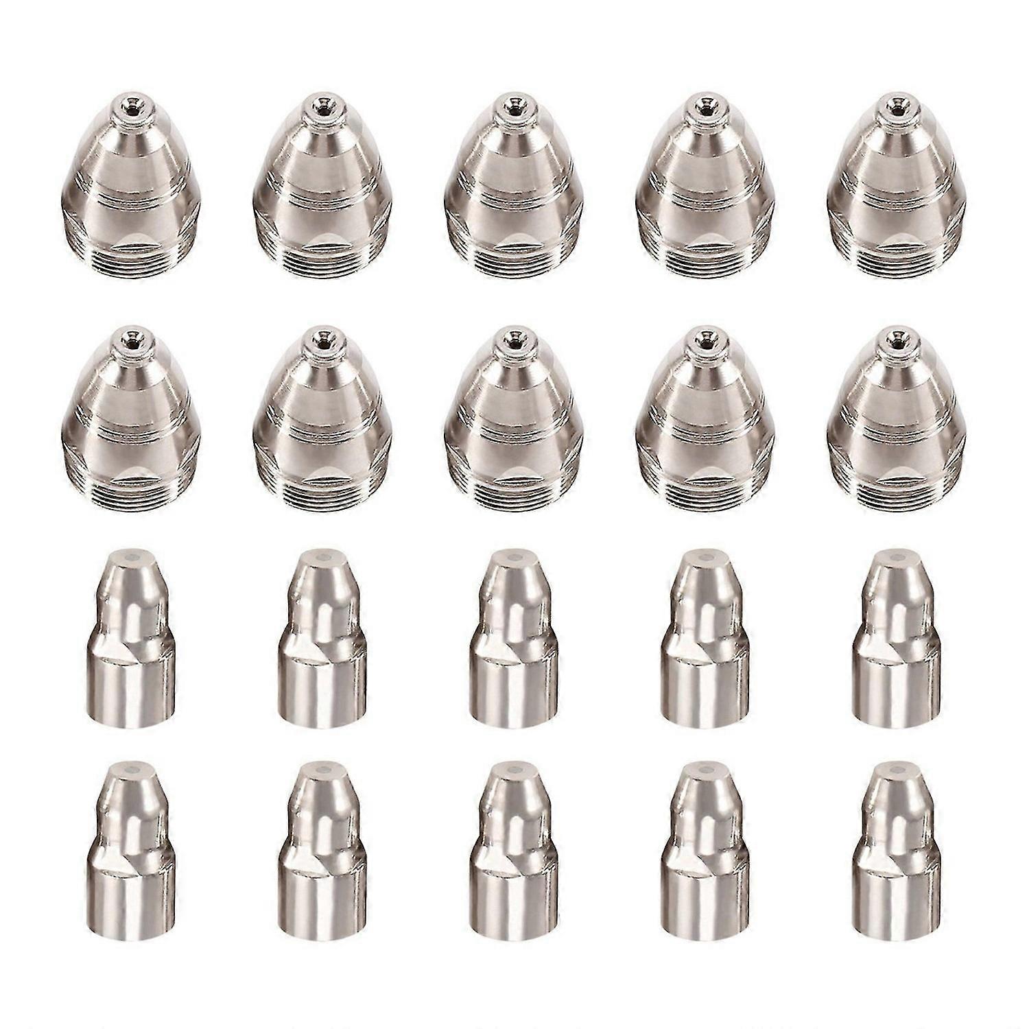 20pcs P80 Plasma Cutting Torch Consumable Cutting CNC 80A  P80 Plasma Torch Tip Electrode Nozzle