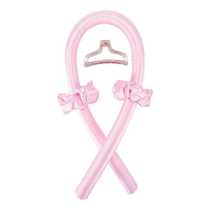Lazy hair curler with clip EVA sponge foam sleep curler large intestine hair ring no heat lazy curler