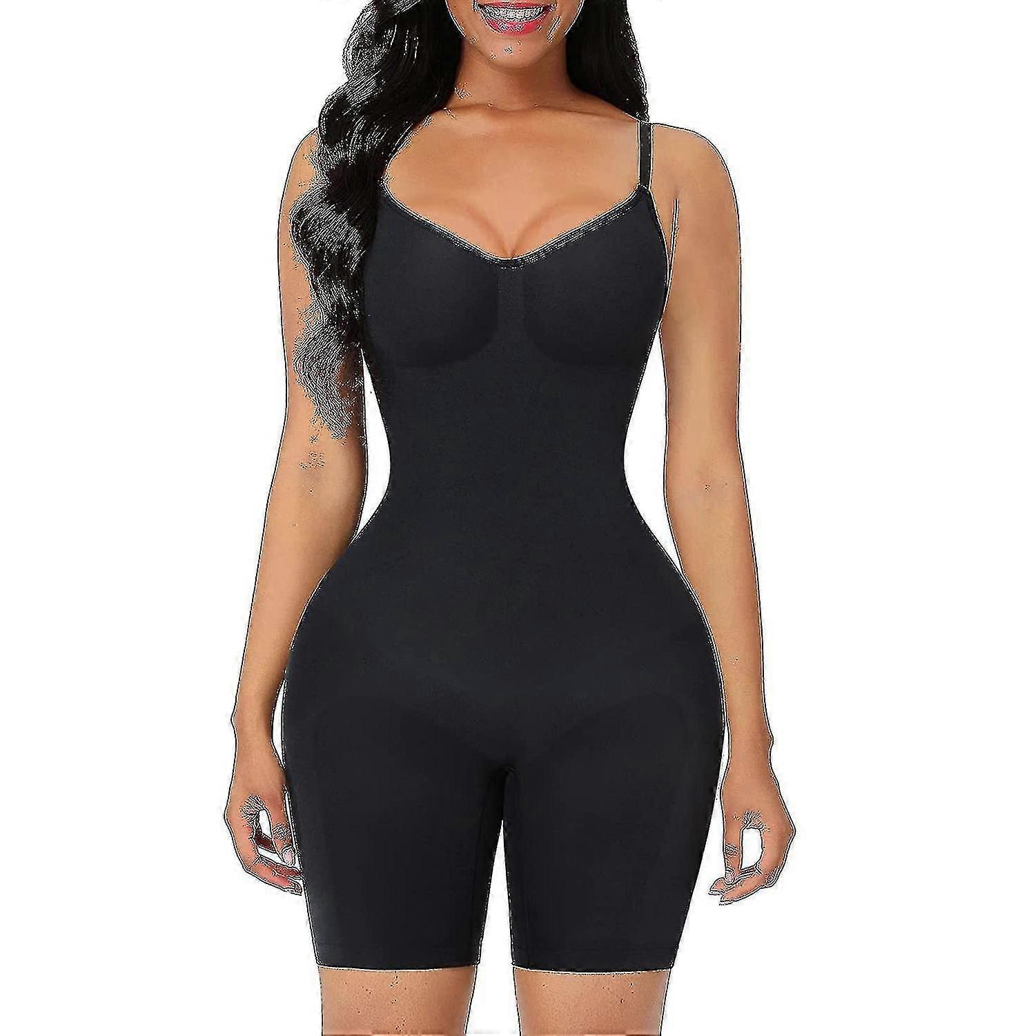 Kadınlar Için Shapewear Karın Kontrolü Tam Göğüs Vücut Şekillendirici Bodysuit Popo Kaldırıcı